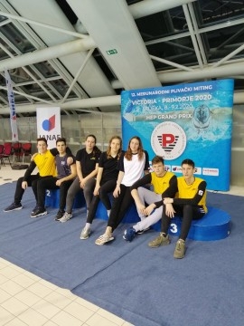 Olimpovci odlični na  prvom natjecanju na 50m bazenu - ''Victoria – Primorje'' 2020